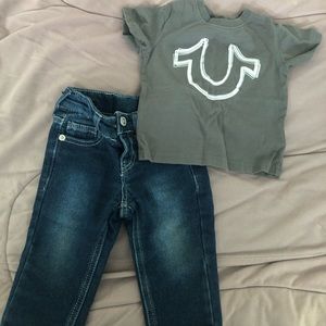 True religion boy outfit 12 months